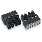 WAGO ITALIA SRL - WAG770-214 SPINA 4 POLI COD A 4,00 MMQ NERO
