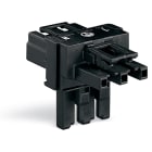 WAGO ITALIA SRL - WAG770-606 DISTRIBUTORE TIPO T 3P COD A 2 LEVE NERO