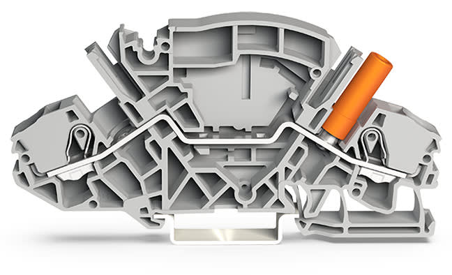 WAGO ITALIA SRL - WAG2007-8801 MORSETTO PASSANTE PER 2 CONDUTTORI 6 MM²