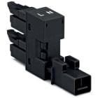 WAGO ITALIA SRL - WAG890-1634 DISTRIBUTORE TIPO H 2P 2 LEVE NERO