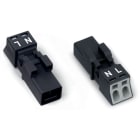WAGO ITALIA SRL - WAG890-212 SPINA 2 POLI COD A 1,50 MMQ NERO