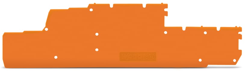 WAGO ITALIA SRL - WAG870-148 PIASTRA TERM INTERMEDIA SPESSORE 1MM GRI