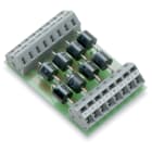 WAGO ITALIA SRL - WAG289-103 MODULO COMPONENTE DIODO 8PZ P600B 2,50MM