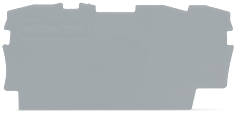 WAGO ITALIA SRL - WAG2002-1391 PIASTRA TERMINALE INTERMEDIA SPESSORE 0,