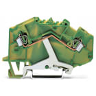 WAGO ITALIA SRL - WAG780-607 MORSETTO DI TERRA PER 2 CONDUTTORI VERDE