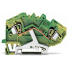 WAGO ITALIA SRL - WAG782-607 MORSETTO DI TERRA PER 2 CONDUTTORI VERDE