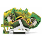 WAGO ITALIA SRL - WAG784-607 MORSETTO DI TERRA PER 2 CONDUTTORI VERDE