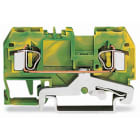 WAGO ITALIA SRL - WAG281-907 MORSETTO DI TERRA PER 2 CONDUTTORI VERDE