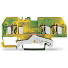WAGO ITALIA SRL - WAG281-687 MORSETTO DI TERRA PER 3 CONDUTTORI VERDE