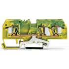WAGO ITALIA SRL - WAG282-687 MORSETTO DI TERRA PER 3 CONDUTTORI VERDE