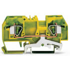 WAGO ITALIA SRL - WAG282-907 MORSETTO DI TERRA PER 2 CONDUTTORI VERDE