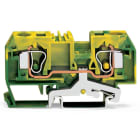 WAGO ITALIA SRL - WAG284-907 MORSETTO DI TERRA PER 2 CONDUTTORI VERDE