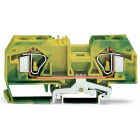 WAGO ITALIA SRL - WAG283-907 MORSETTO DI TERRA PER 2 CONDUTTORI VERDE