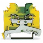 WAGO ITALIA SRL - WAG281-107 MORSETTO DI TERRA PER 2 CONDUTTORI VERDE