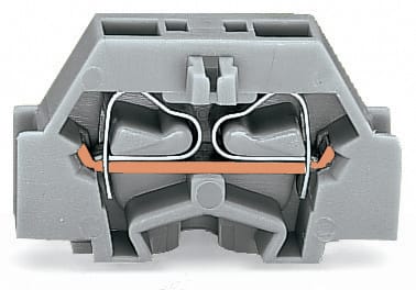 WAGO ITALIA SRL - WAG261-321 SALVA SPAZIO, MORS. TERMINALE PER 2 COND