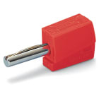 WAGO ITALIA SRL - WAG215-212 SPINA BANANA PRESA 4MM D2,50MMQ ROSSO