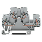 WAGO ITALIA SRL - WAG870-541/281-489 MORSETTO PER COMPONENTE A DUE PIANI, GRI