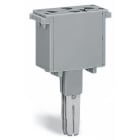WAGO ITALIA SRL - WAG280-803/281-420 SPINA COMPONENTE 2 POLI, GRIGIA