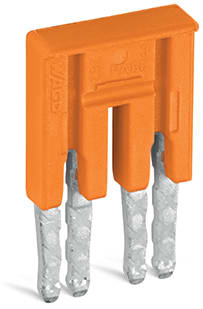 WAGO ITALIA SRL - WAG282-432 PONTICELLO 2 POLI ISOLATO ARANCIONE