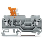 WAGO ITALIA SRL - WAG280-870 MOR. SEZIONATORE/DI TEST PER 2 CONDUTTOR