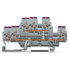 WAGO ITALIA SRL - WAG870-538 MORSETTO PASSANTE PER 6 CONDUTTORI, GRIG