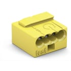 WAGO ITALIA SRL - WAG243-504 CONN SCATOLE DERIVAZIONE 4 CONDUTT GIALL