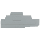WAGO ITALIA SRL - WAG280-305 PIASTRA TERMINALE INTERMEDIA SPESSORE 2,
