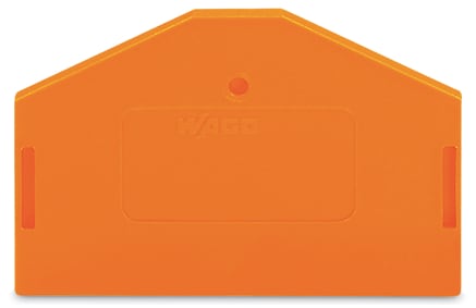 WAGO ITALIA SRL - WAG281-313 PIASTRA TERMINALE INTERMEDIA SPESSORE 2,