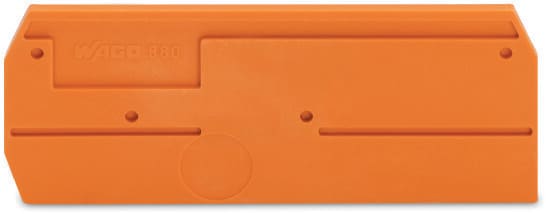 WAGO ITALIA SRL - WAG880-339 PIASTRA TERMINALE INTERMEDIA SPESSORE 2,