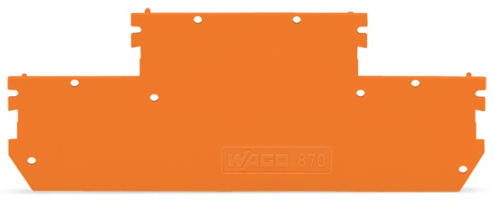 WAGO ITALIA SRL - WAG870-169 PIASTRA TERMINALE INTERMEDIA SPESSORE 1M