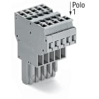 WAGO ITALIA SRL - WAG769-129 CONN F 2 CONDUTTORI 4MMQ 5MM 9P GRIGIO