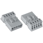 WAGO ITALIA SRL - WAG890-255 SPINA 5 POLI COD B 1,50 MMQ GRIGIO