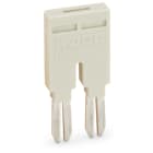 WAGO ITALIA SRL - WAG870-402 PONTICELLO 2 PASSO ISOLATO GRIGIO CHIARO