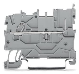 WAGO ITALIA SRL - WAG2020-1201 MOR. BASE 1 CONDUTTORE/1 PIN, GRIGIO