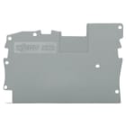 WAGO ITALIA SRL - WAG2020-1291 PIASTRA TERM INTERMEDIA SPESSORE 1MM GRI