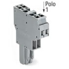 WAGO ITALIA SRL - WAG769-124 CONNETTORE FEMMINA PER 2 CONDUTTORI CAGE