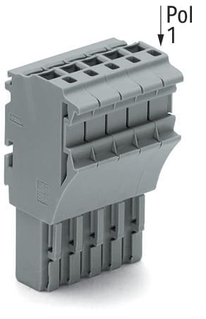 WAGO ITALIA SRL - WAG2022-109 SPINA F 1 CONDUT 4MMQ 5,2MM 9P GR