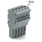 WAGO ITALIA SRL - WAG2022-107 SPINA F 1 CONDUT 4MMQ 5,2MM 7P GR