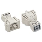WAGO ITALIA SRL - WAG890-733 SPINA INNESTO SCATTO 3P A BIANCO