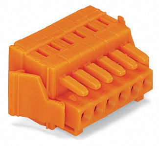 WAGO ITALIA SRL - WAG734-203/037-000 CONNETTORE FEMMINA PER 1 CONDUTTORE CAGE