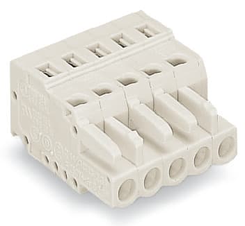 WAGO ITALIA SRL - WAG721-110/026-000 SPINA F 2,5MMQ 5MM 10P NO INVERS GR