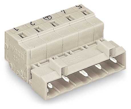 WAGO ITALIA SRL - WAG723-603/000-042 CONN M 2,5MMQ 7,5MM 3P TERRA NO INVERS
