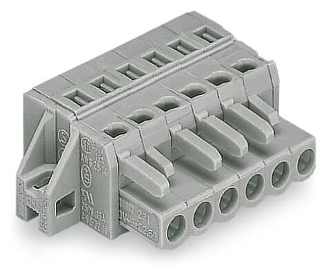 WAGO ITALIA SRL - WAG231-104/031-000 CONNETTORE FEMMINA PER 1 CONDUTTORE CAGE