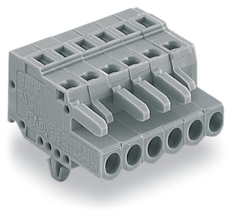 WAGO ITALIA SRL - WAG231-115/008-000 SPINA F 1 CONDUT 2,5MMQ 5MM 15P GR