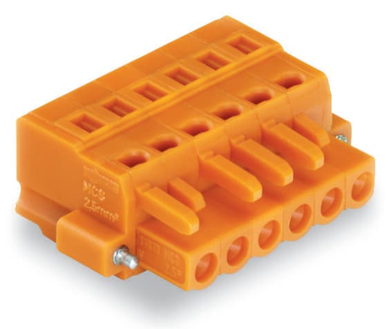 WAGO ITALIA SRL - WAG231-314/107-000 SPINA F 2,5MMQ 5,08MM 14P FLANGIA VITE A
