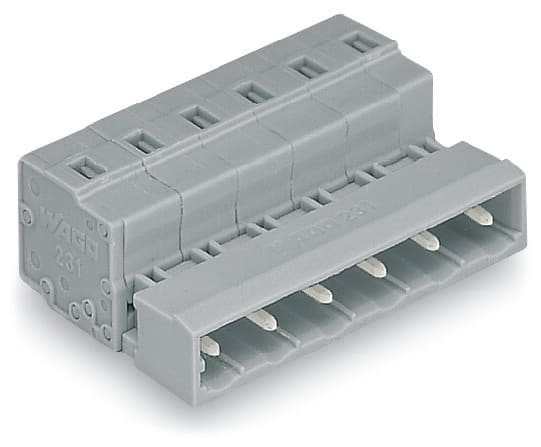 WAGO ITALIA SRL - WAG731-605 CONNETTORE MASCHIO PER 1 CONDUTTORE CAGE