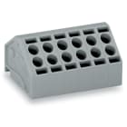 WAGO ITALIA SRL - WAG806-102 CONNETTORE FEMMINA PER 2 CONDUTTORI GRIG