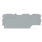WAGO ITALIA SRL - WAG2002-1991 PIASTRA TERM INTERMEDIA SPESSORE 1MM GRI