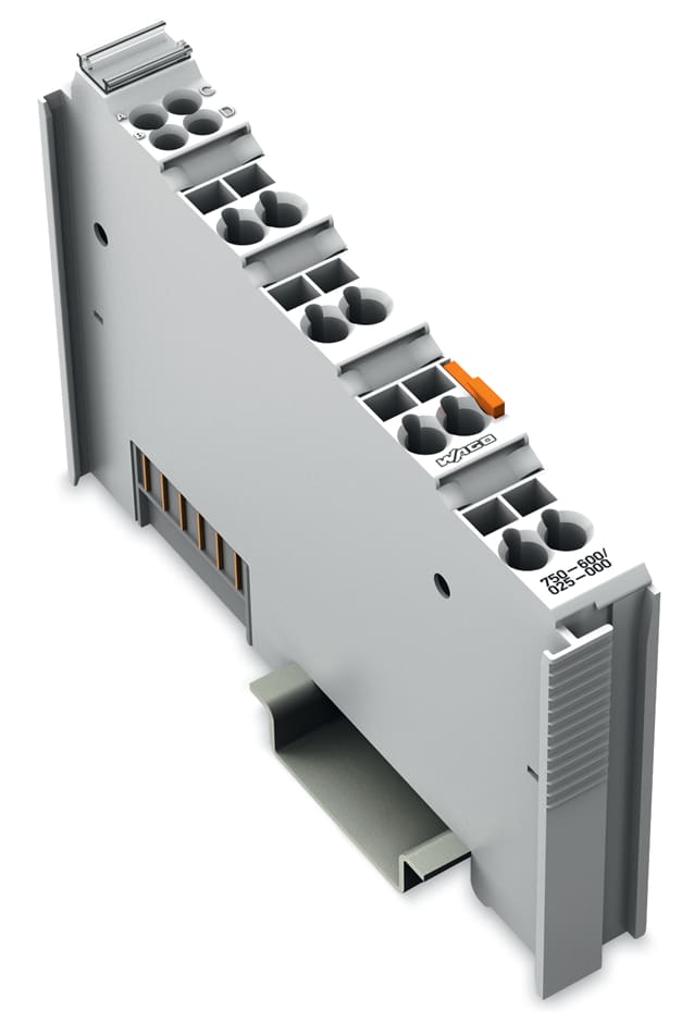 WAGO ITALIA SRL - WAG750-600/025-000 MODULO TERMINATORE GRIGIO CHIARO