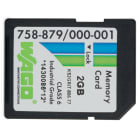 WAGO ITALIA SRL - WAG758-879/000-001 SCHEDA SD SLC-NAND 2GBYTE TEMP -40 C 90